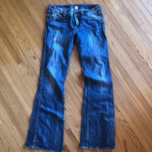 Silver Frances Jeans - Picture 1 of 5
